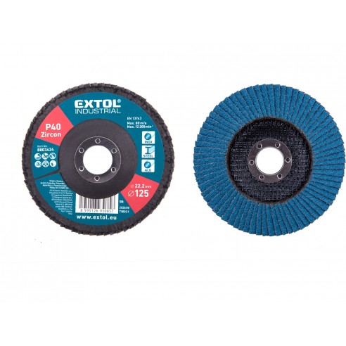 Диск ламелен абразивен циркониум, P40,125mm